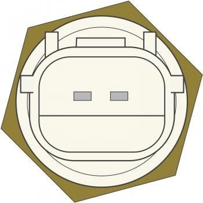 Coolant Temperature Sensor by GLOBAL PARTS DISTRIBUTORS - 1712488 pa6