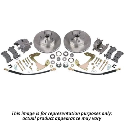 Front Disc Brake Kit by DYNAMIC FRICTION COMPANY - 6312-67113 1