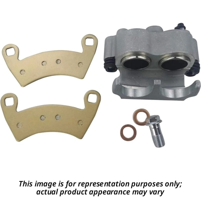 Front Right New Caliper With Pad by MANDO - 16A5239 3