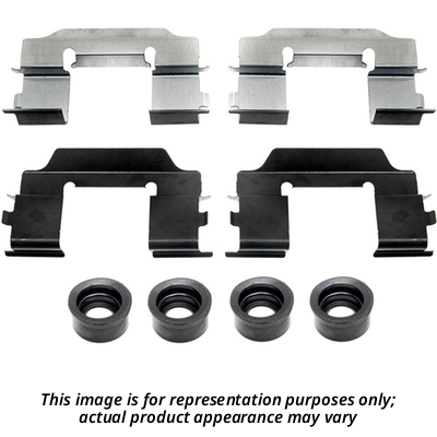 CARLSON - H5999Q - Rear Disc Brake Hardware Kit 1