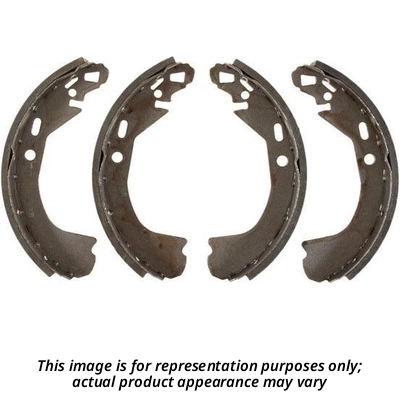 Rear New Brake Shoes by PROMAX - 12-264 2