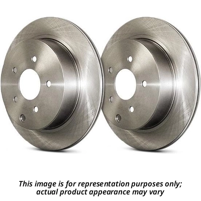 Rear Premium Rotor by DURAGO - BR5550-02 2