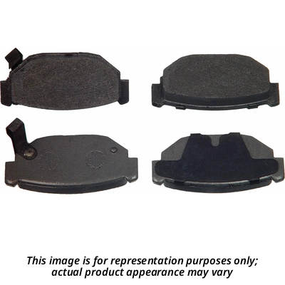 Rear Premium Semi Metallic Pads by IDEAL BRAKE - PMD354 2