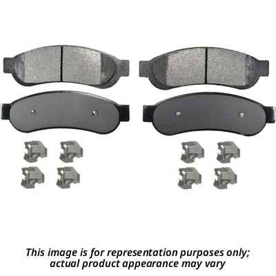 Rear Semi Metallic Pads by PROFUSION - PMD1067S 1