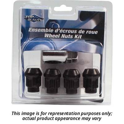 Wheel Lug Nut Lock Or Kit by COYOTE WHEEL ACCESSORIES - 741145BLK 1