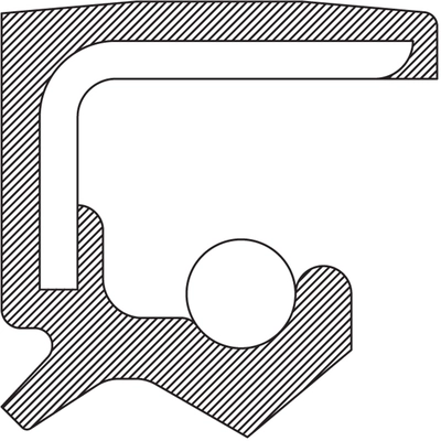 Differential Output Shaft Seal by NATIONAL OIL SEALS - 711049 pa1