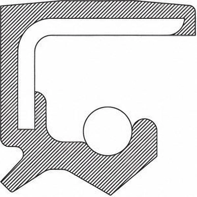 Differential Output Shaft Seal by NATIONAL OIL SEALS - 711049 pa4