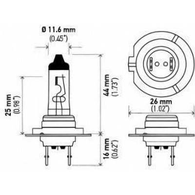 Driving And Fog Light by HELLA - H7-100W pa3