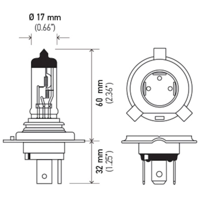 HELLA - H4 - Headlight Bulb pa2