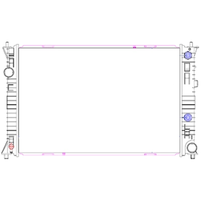 Engine Cooling Radiator - RAD13126 pa1