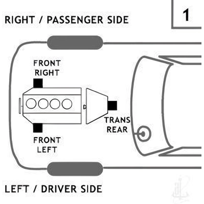 Engine Mount Front Left by ANCHOR - 2257 pa21