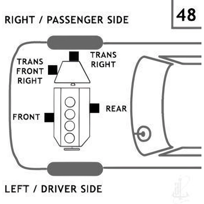 Engine Mount Front Right by ANCHOR - 8997 pa14