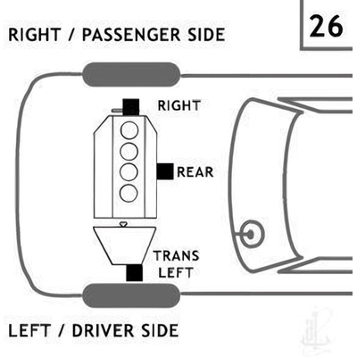 Engine Mount Right by ANCHOR - 3392 pa24