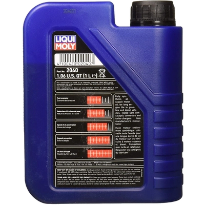 5W40 Synthoil Premium 1L - Liqui Moly Synthetic Engine Oil 2040 pa3