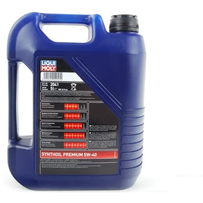 5W40 Synthoil Premium 5L - Liqui Moly Synthetic Engine Oil 2041 pa2