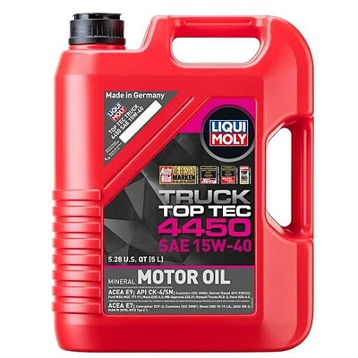 15W40 Top Tec 4450 5L - Liqui Moly Synthetic Engine Oil 22038 pa5