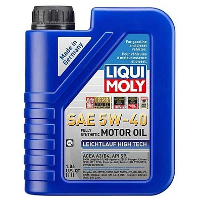 5W40 Leichtlauf High Tech 1L - Liqui Moly Synthetic Engine Oil 2331 pa5