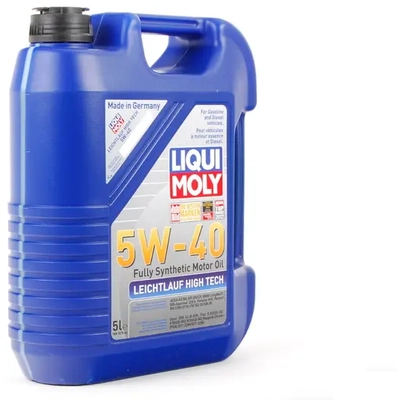 LIQUI MOLY - 2332 - 5W40 Leichtlauf High Tech 5L - Liqui Moly Synthetic Engine Oil pa3