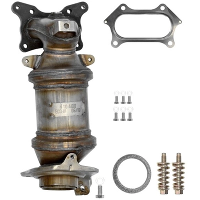 EASTERN CATALYTIC - 41019 - ECO III Stainless Steel Exhaust Manifold with Integrated Catalytic Converter pa1