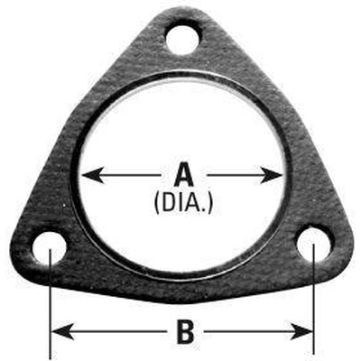 Exhaust Pipe Flange Gasket by AP EXHAUST - 9000 pa2