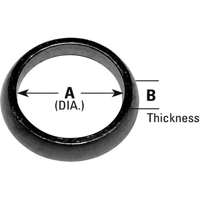 Exhaust Pipe Flange Gasket by AP EXHAUST - 9231 pa1