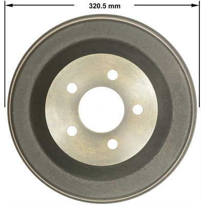 Front Brake Drum by BENDIX GLOBAL - PDR0017 pa1