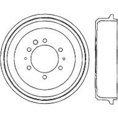 Front Brake Drum by CENTRIC PARTS - 123.44019 pa1