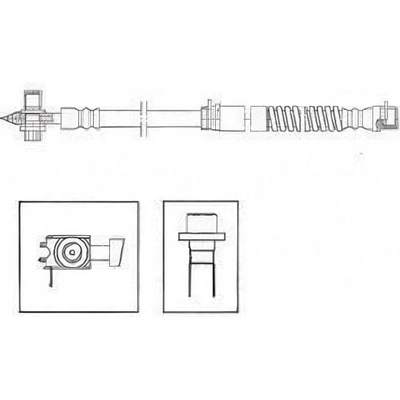 Front Brake Hose by CENTRIC PARTS - 150.33062 pa2