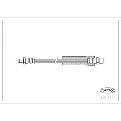 CORTECO - 19018520 - Brake Hose pa2