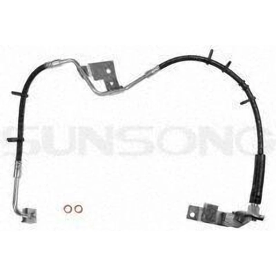 Front Brake Hose by SUNSONG NORTH AMERICA - 2204354 pa1