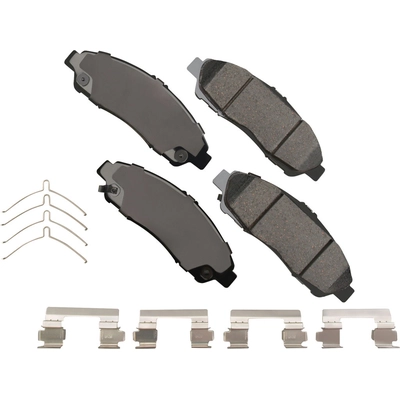 AKEBONO - ACT1896 - Front Disc Brake Pads pa1