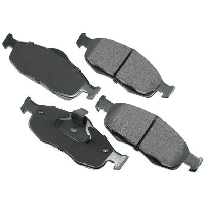 Front Ceramic Pads by AKEBONO - ACT648 pa3