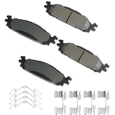 Front Ceramic Pads by AKEBONO - ASP1508A pa3