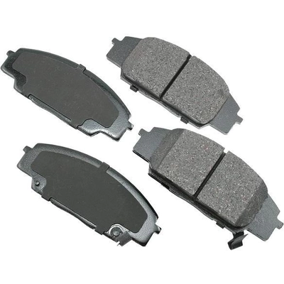 Front Ceramic Pads by AKEBONO - ASP829 pa8