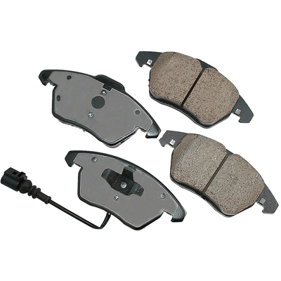 Front Ceramic Pads by AKEBONO - EUR1107 pa5