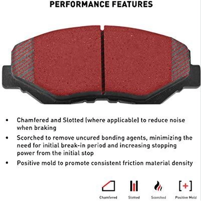 Front Ceramic Pads by DYNAMIC FRICTION COMPANY - 1551-0476-00 pa13