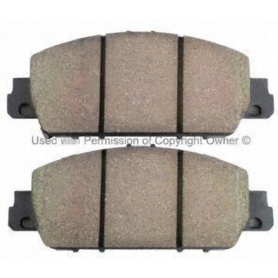 Front Ceramic Pads by QUALITY-BUILT - 1000-1654C pa3