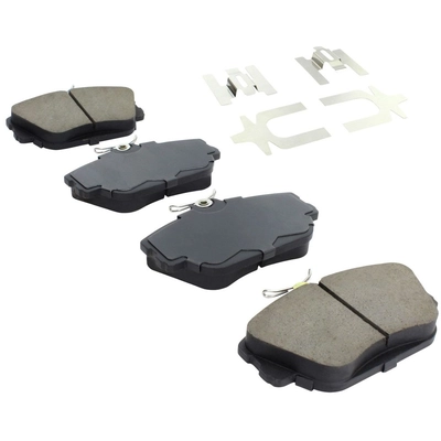 QUALITY-BUILT - 1001-0598C - Front Disc Brake Pad Set pa1