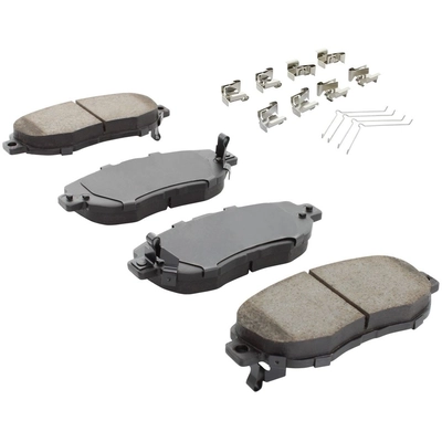 QUALITY-BUILT - 1001-0619C - Front Disc Brake Pad Set pa1