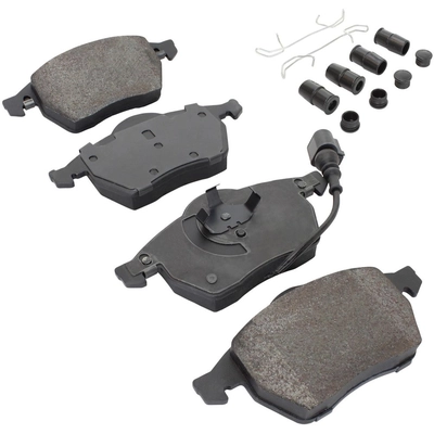 QUALITY-BUILT - 1001-0687AC - Front Disc Brake Pad Set pa1