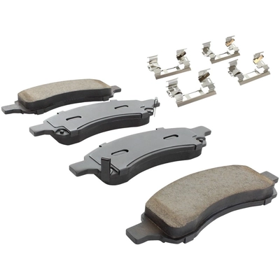 QUALITY-BUILT - 1001-1169C - Front Disc Brake Pad Set pa1