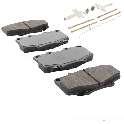 QUALITY-BUILT - 1003-0502C - Front Disc Brake Pad Set pa1