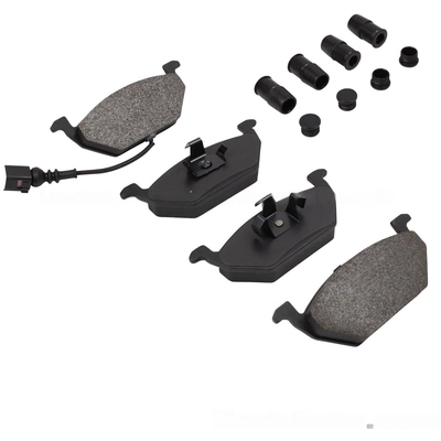 QUALITY-BUILT - 1003-0768AC - Front Disc Brake Pad Set pa3