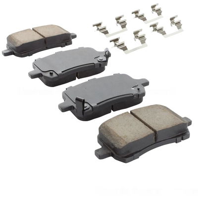 QUALITY-BUILT - 1003-1028C - Front Disc Brake Pad Set pa1