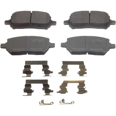 WAGNER - QC956 - ThermoQuiet Disc Brake Pad Set pa2