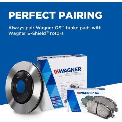 WAGNER - ZD484 - QuickStop Disc Brake Pad Set pa1