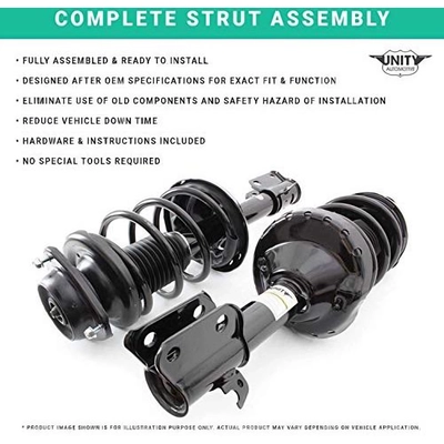 Front Complete Strut Assembly by UNITY AUTOMOTIVE - 11043 pa7