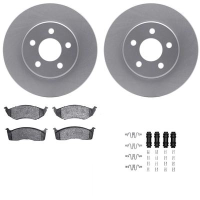 DYNAMIC FRICTION COMPANY - 4312-40011 - Front Disc Brake Kit pa1