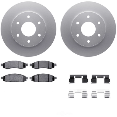 DYNAMIC FRICTION COMPANY - 4312-67048 - Front Disc Brake Kit pa1