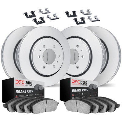 DYNAMIC FRICTION COMPANY - 4314-48020 - Front & Rear Disc Brake Kit pa1